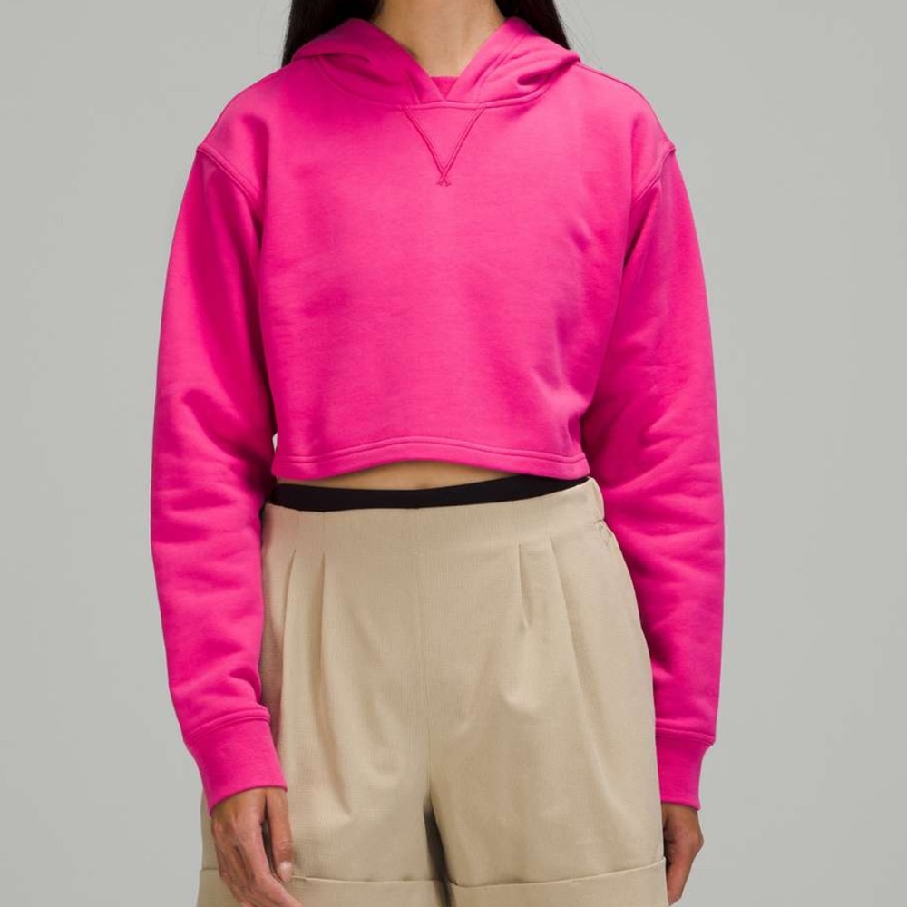 *Never Worn* Lululemon All Yours Cropped Hoodie